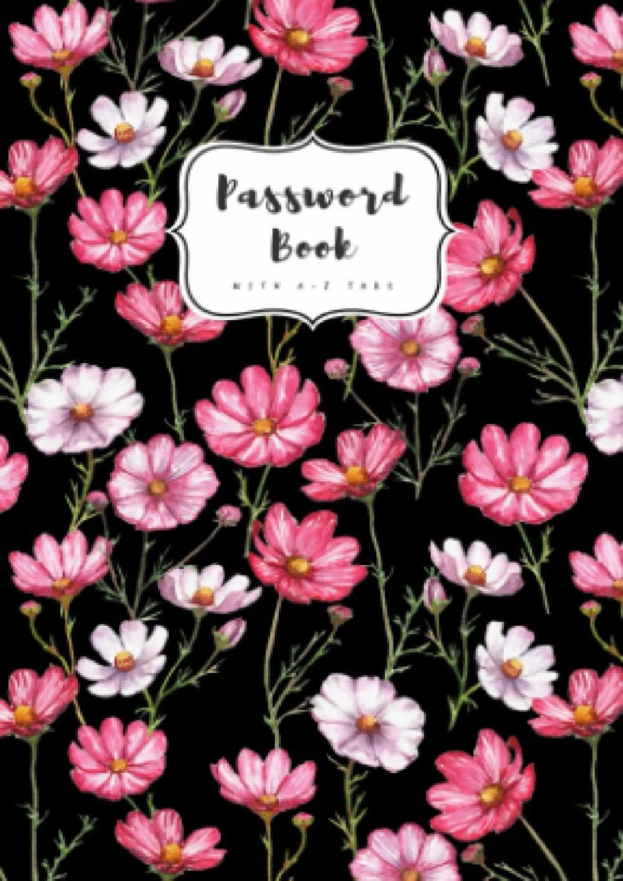 (BOOS)-Password Book with A-Z Tabs: 4x6 Small Internet Password Logbook with Alphabetical