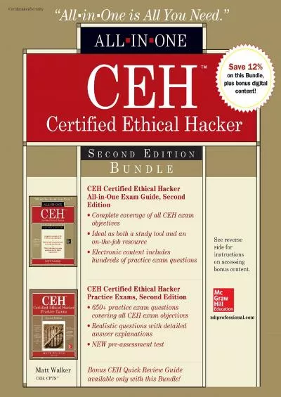 (DOWNLOAD)-CEH Certified Ethical Hacker Bundle, Second Edition (All-in-One)