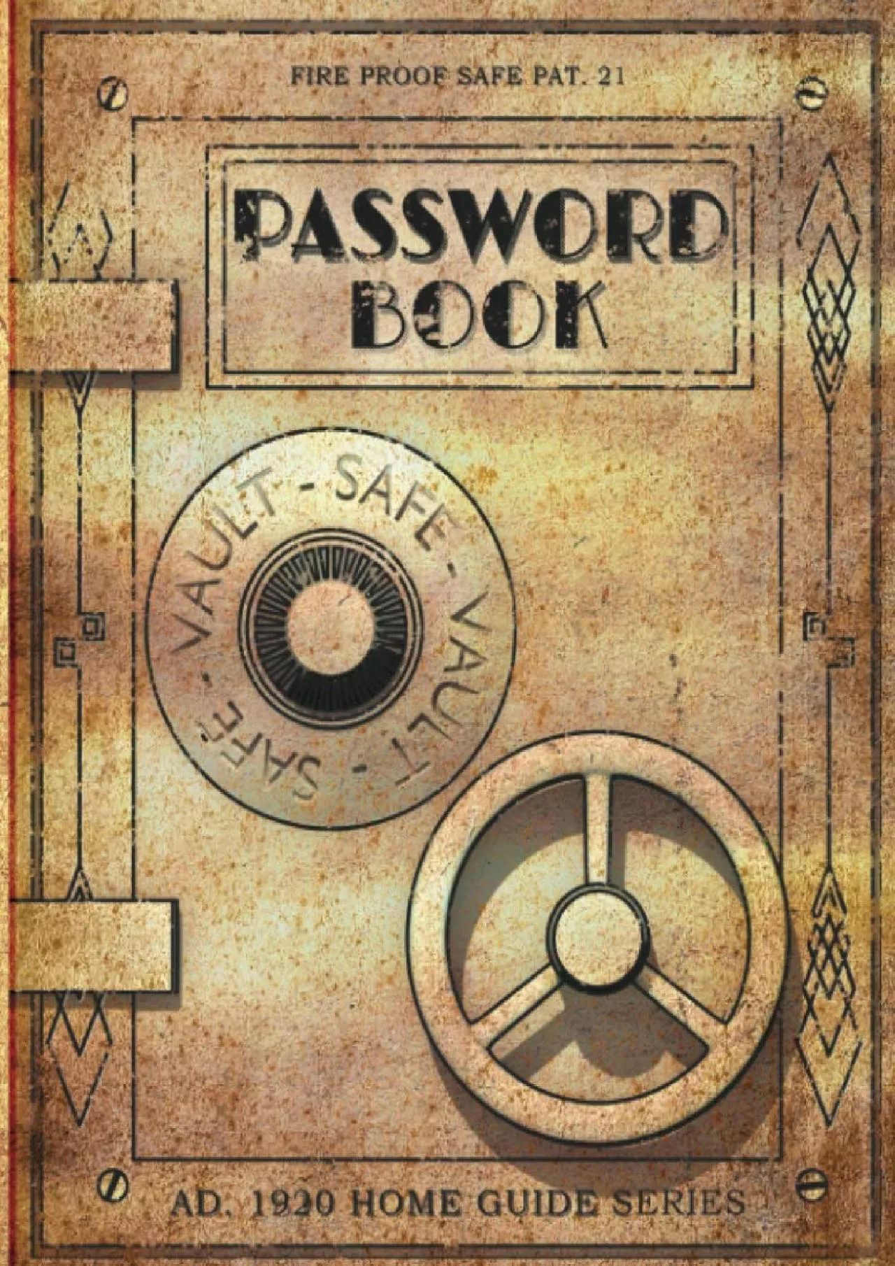 PDF-(BOOS)-Password Book Safe Vault: Internet Address and Password Logbook with Tabs Printed.