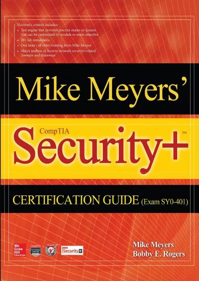 (READ)-Mike Meyers\' CompTIA Security+ Certification Guide (Exam SY0-401) (Certification