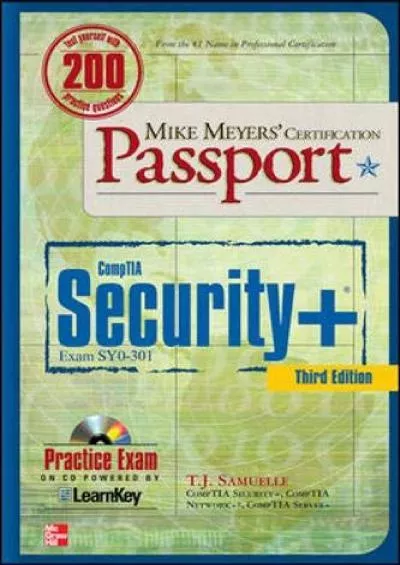 (DOWNLOAD)-Mike Meyers\' CompTIA Security+ Certification Passport, Third Edition (Exam