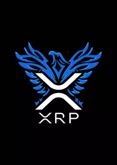 (DOWNLOAD)-XRP: Blue Phoenix Rising - Blank Lined Journal / Notebook for XRP Crypto Investors