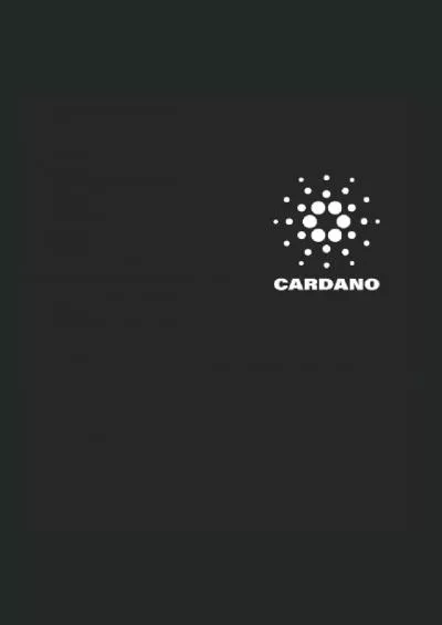 (BOOS)-Cardano Logo On Heart Minimalistische Kryptowährung: DIN A5 Kariert 120 Seiten