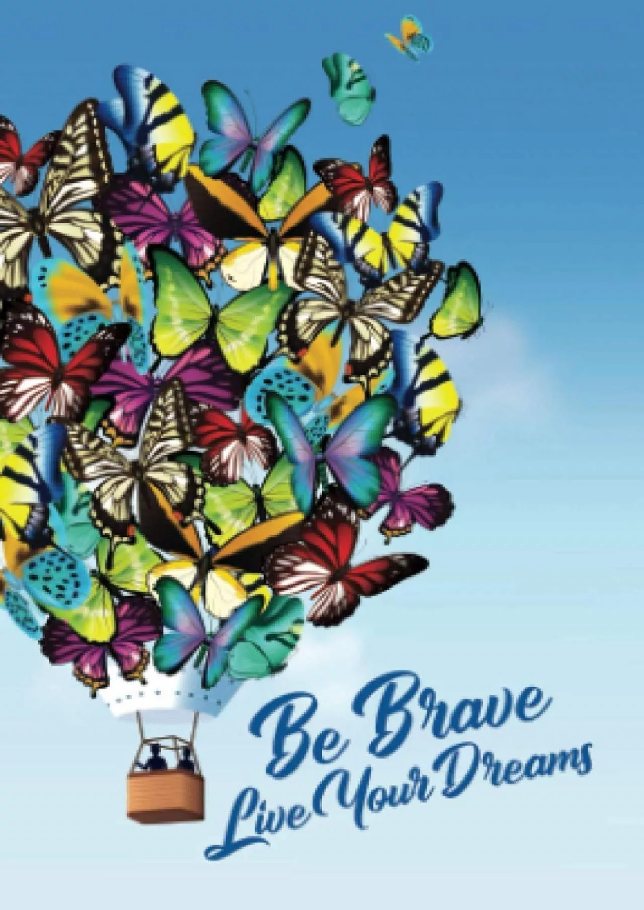 (EBOOK)-Be Brave, Live Your Dreams: Discreet Mini Password Log Book | Alphabetical Tabs