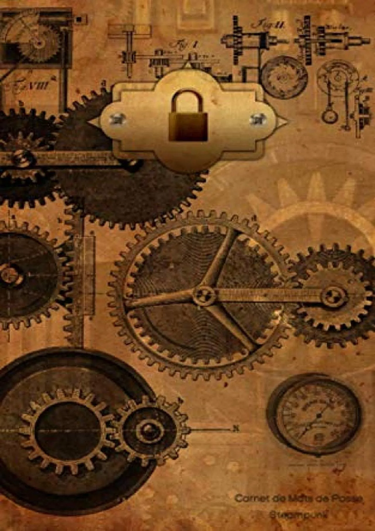 (DOWNLOAD)-Carnets de Mots de Passe | Couverture Steampunk: Répertoire d’adresses pour