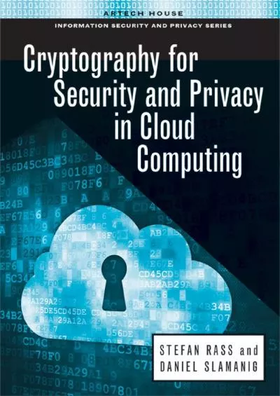 (BOOK)-Cryptography for Security and Privacy in Cloud Computing (Information Security