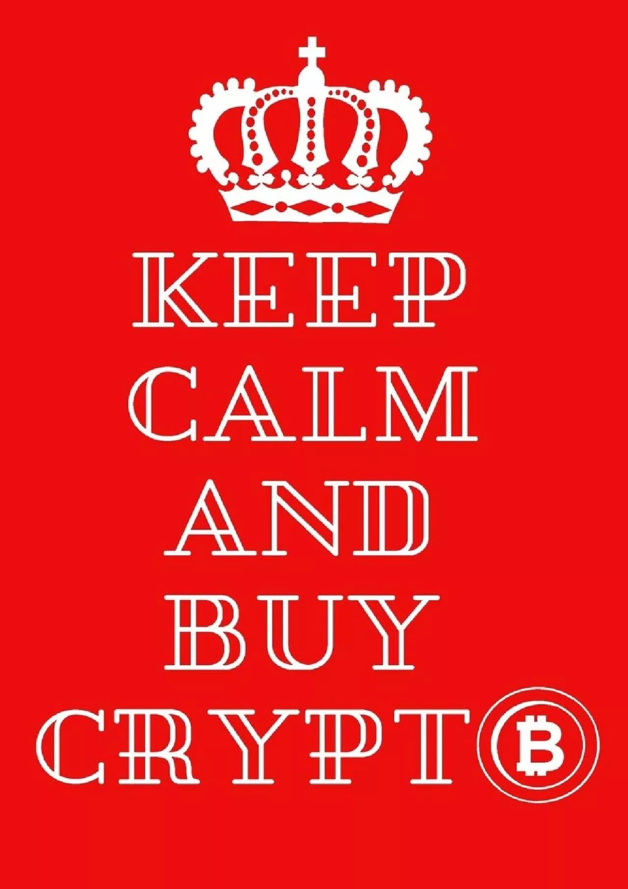 PDF-(READ)-Keep Calm And Buy Crypto: Bitcoin Notebook | Cool Cryptocurrency Blockchain | Journals