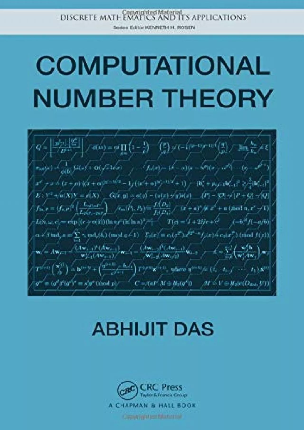 (BOOK)-Computational Number Theory (Discrete Mathematics and Its Applications)