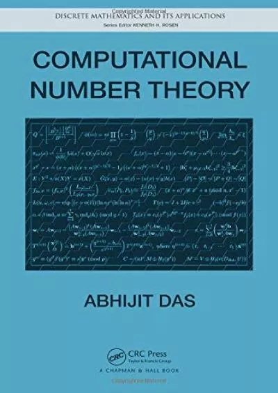 (BOOK)-Computational Number Theory (Discrete Mathematics and Its Applications)