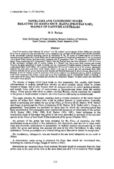 J. Adelaide Bot. Gard. 17: 177-209 (1996)NOVELTIES AND TAXONOMIC NOTES