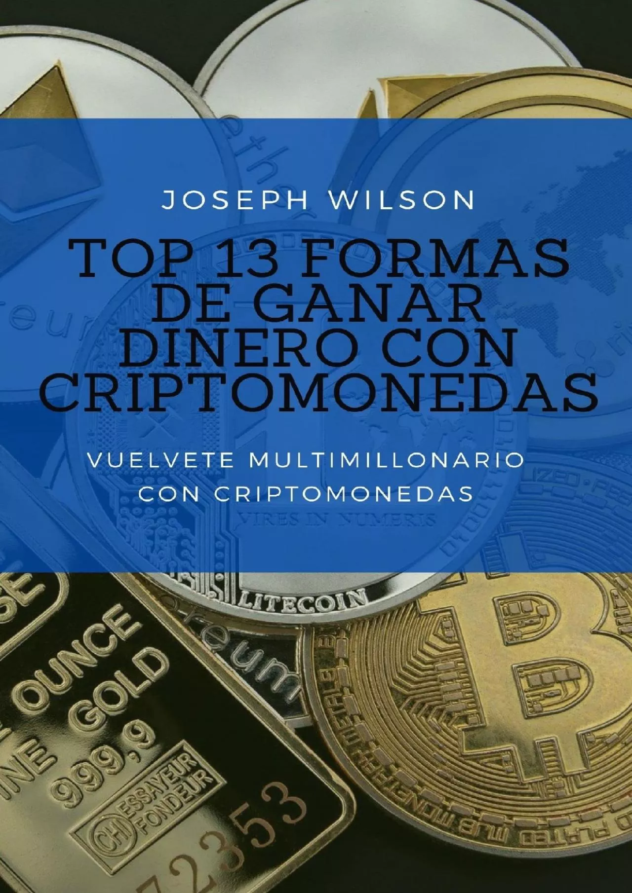 (BOOK)-TOP 13 DE FORMAS DE GANAR DINERO CON CRIPTOMONEDAS 2022 (Spanish Edition)