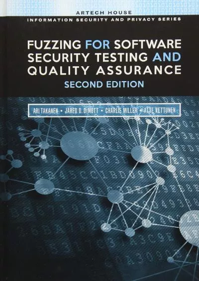 (BOOK)-Fuzzing for Software Security Testing and Quality Assurance