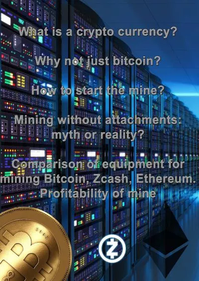 (EBOOK)-What is a crypto currency? Why not just bitcoin? How to start the mine? Mining