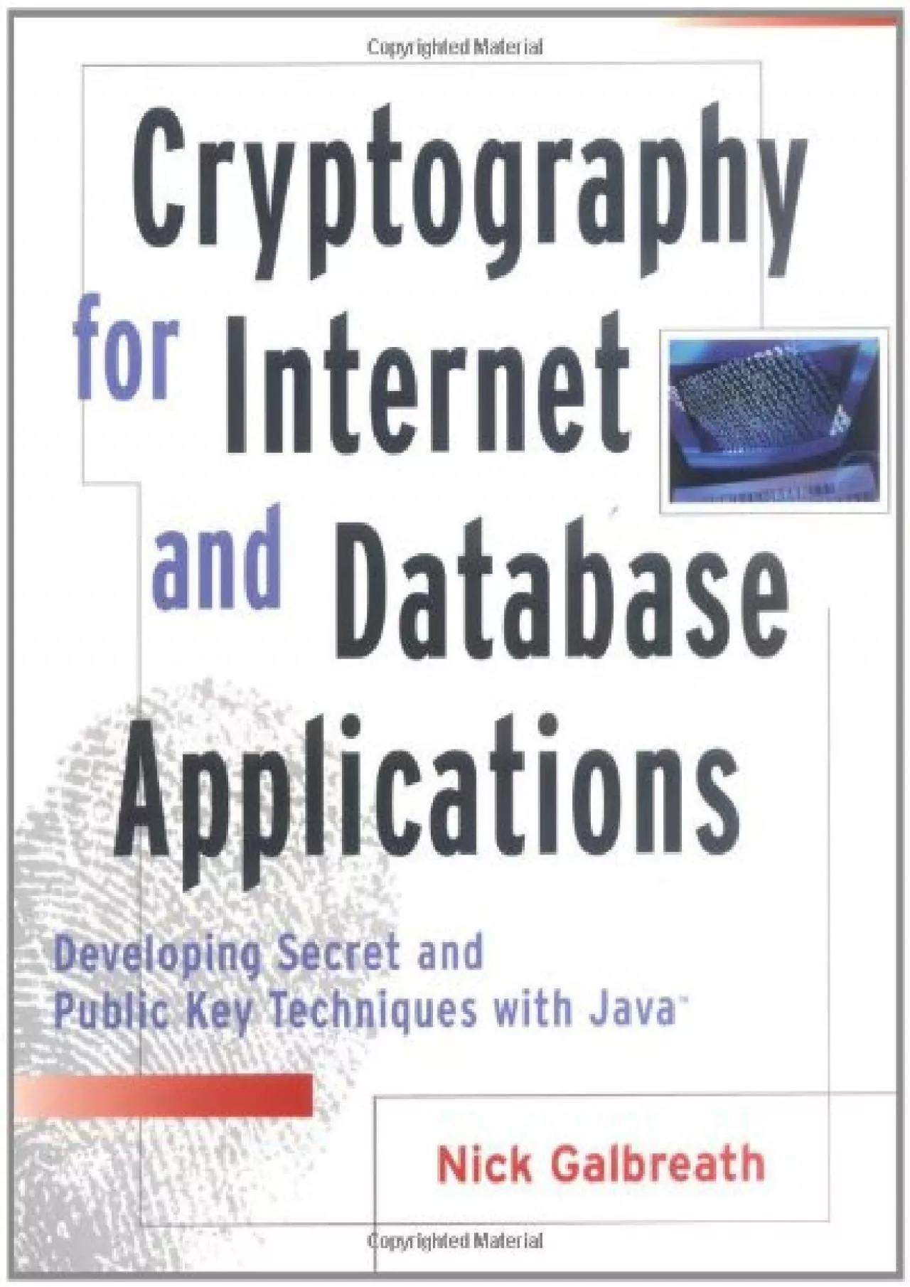 PDF-(BOOS)-Cryptography for Internet and Database Applications