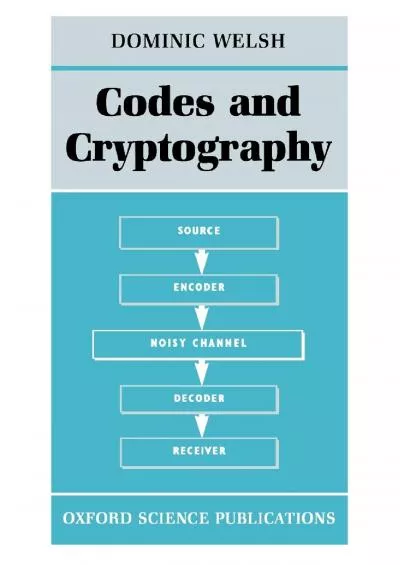 (DOWNLOAD)-Codes and Cryptography