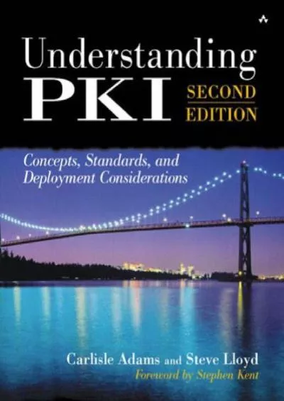 (READ)-Understanding Pki: Concepts, Standards, and Deployment Considerations