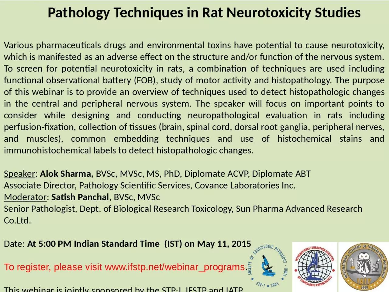 PPT-Pathology Techniques in Rat Neurotoxicity Studies