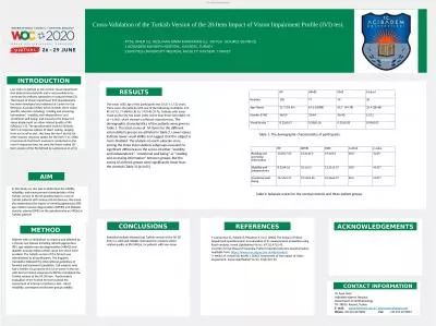 lower visual acuity (VA) had lower index scores than those