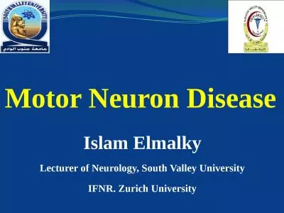 Motor Neuron Disease Islam