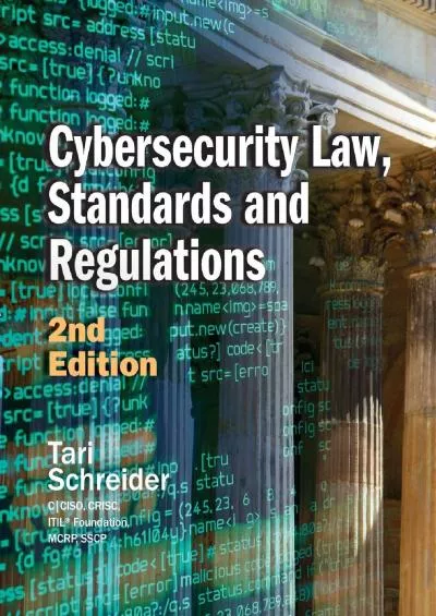 (BOOS)-Cybersecurity Law, Standards and Regulations: 2nd Edition