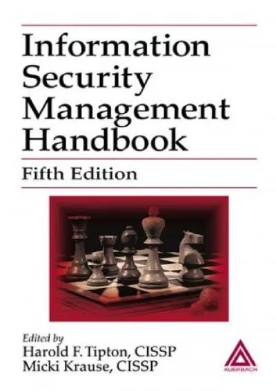 (EBOOK)-Information Security Management Handbook, Fifth Edition