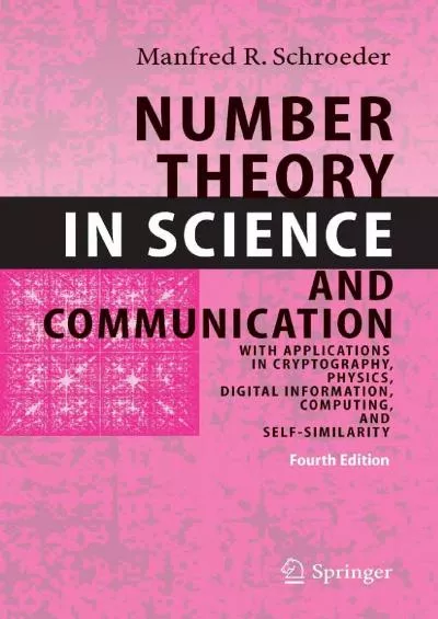 (READ)-Number Theory in Science and Communication: With Applications in Cryptography,