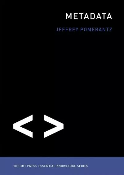 (BOOK)-Metadata (The MIT Press Essential Knowledge series)