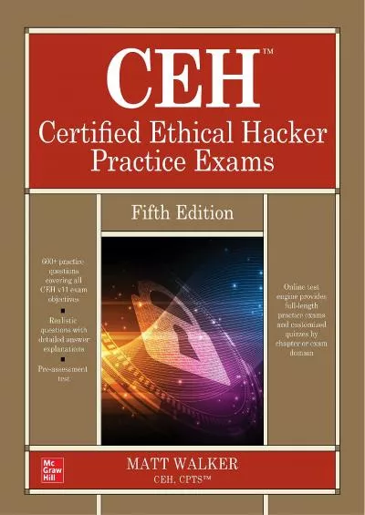 (EBOOK)-CEH Certified Ethical Hacker Practice Exams, Fifth Edition
