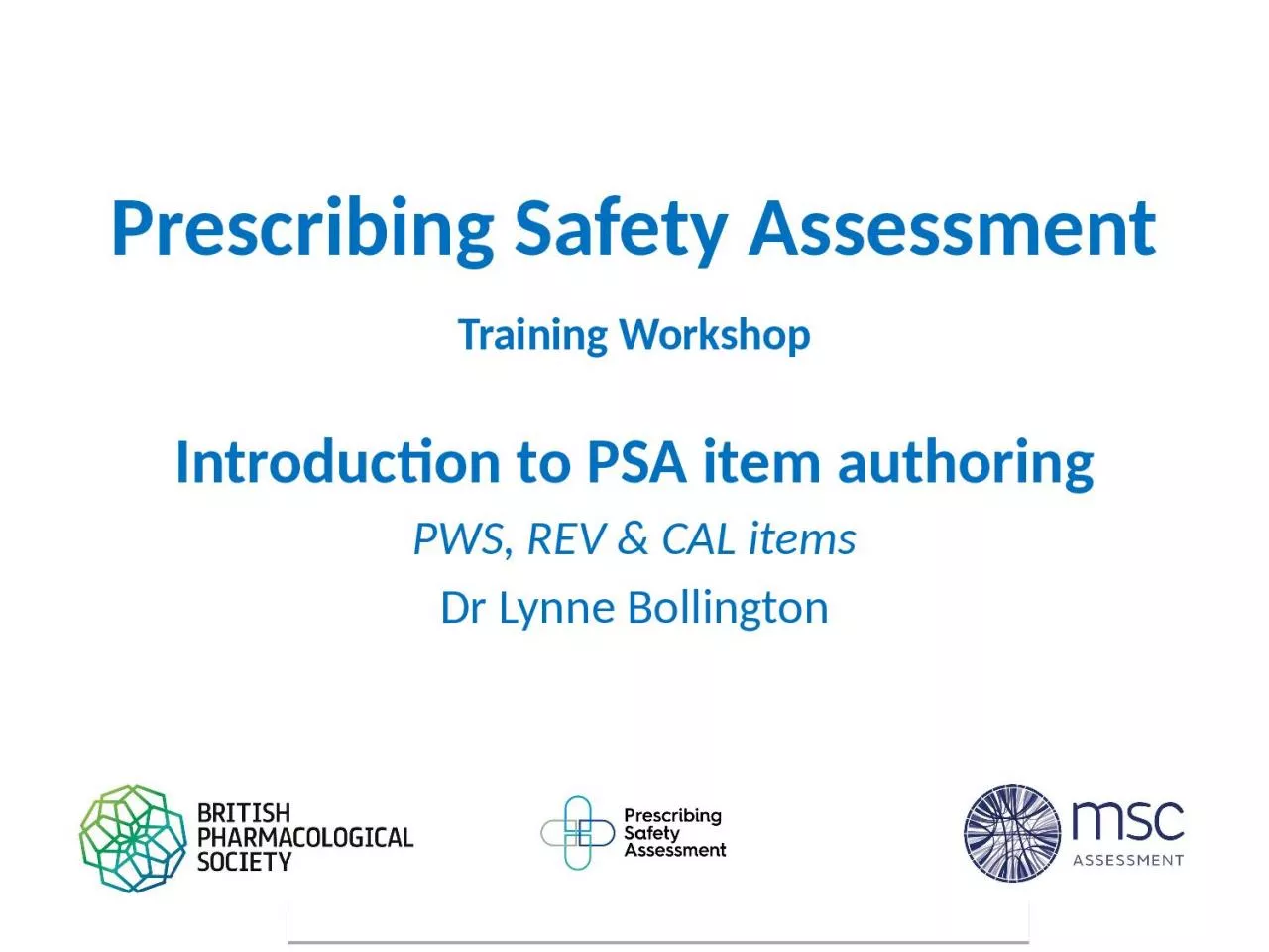 PPT-Prescribing Safety Assessment