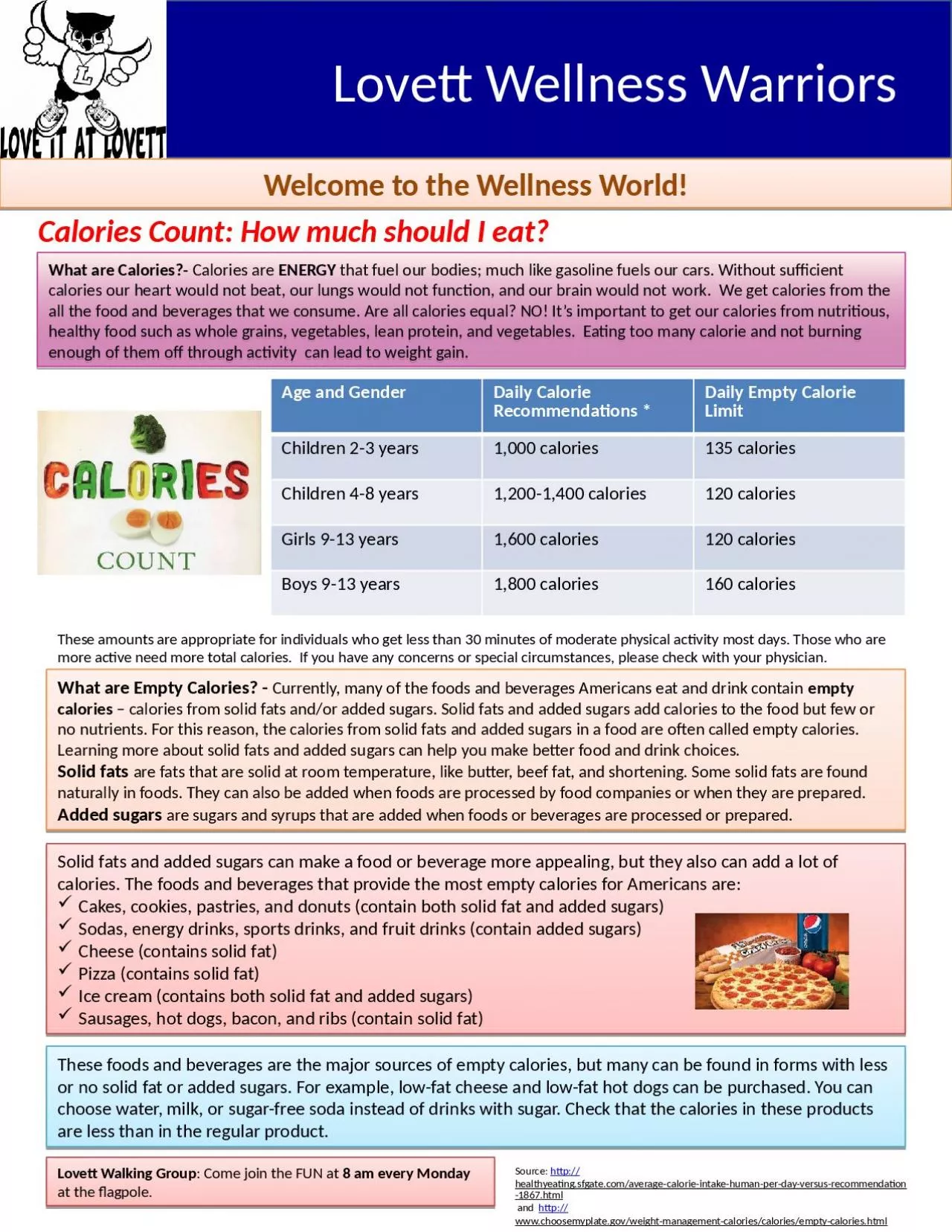 PPT-Calories C ount: How much should I eat?