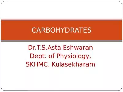 Dr.T.S.Asta   Eshwaran Dept. of Physiology,