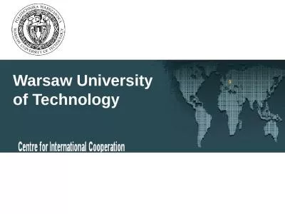 Warsaw  University   of Technology