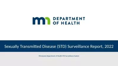 Sexually Transmitted Disease (STD) Surveillance Report, 2022