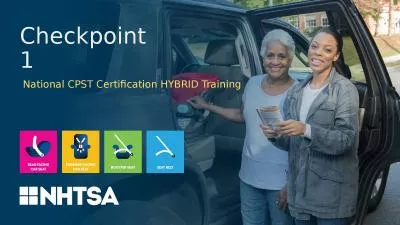 Checkpoint 1 National CPST Certification HYBRID Training