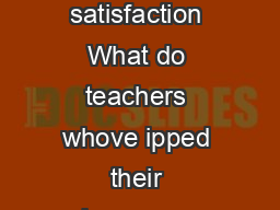 in one Flip of the Classroom IMPROVE student learning and teacher satisfaction What do