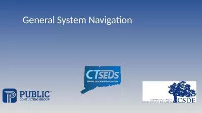 General System Navigation