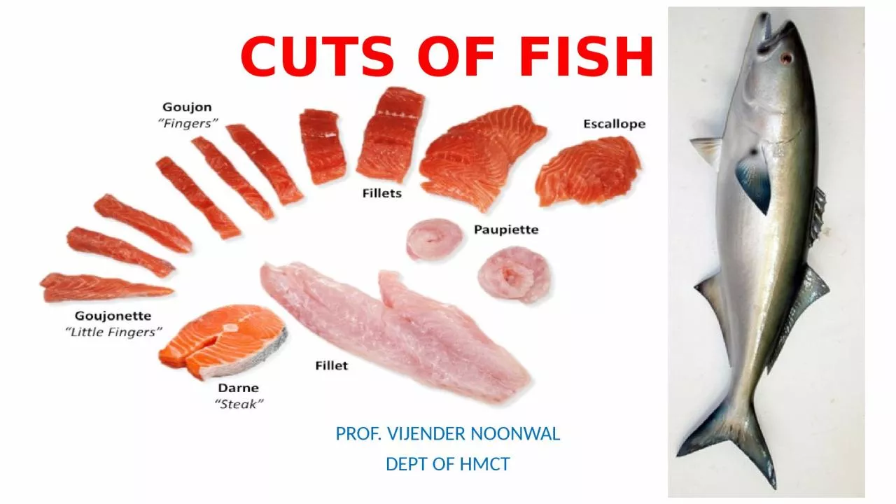 PPT-CUTS OF FISH PROF. VIJENDER NOONWAL