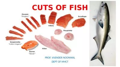 CUTS OF FISH PROF. VIJENDER NOONWAL