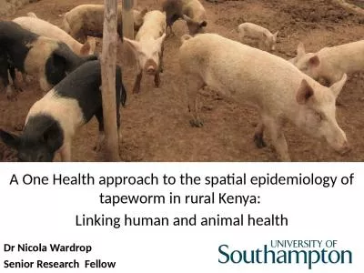 A One Health approach to the spatial epidemiology of tapeworm