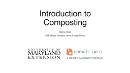 Introduction to Composting