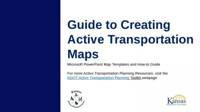 Guide to Creating Active Transportation Maps