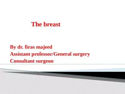 The breast By dr.  firas