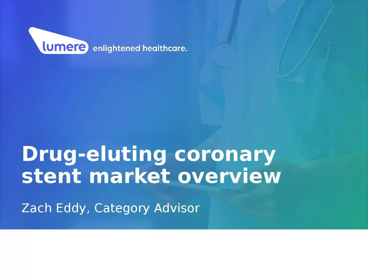 PPT-Drug-eluting coronary stent market overview