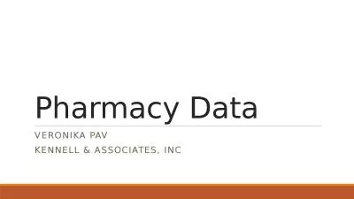 Pharmacy Data Veronika Pav