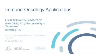 Immuno-Oncology Applications