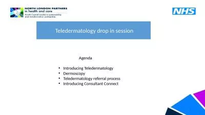 1   Teledermatology  drop in session