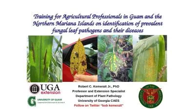 Training for Agricultural Professionals in Guam and the Northern Mariana Islands on identification