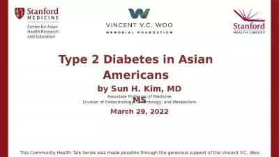 Type 2 Diabetes in Asian Americans