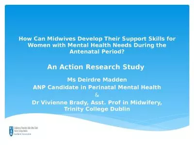 How Can Midwives Develop Their Support Skills for Women with Mental Health Needs During