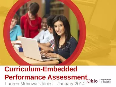 Curriculum-Embedded Performance Assessment